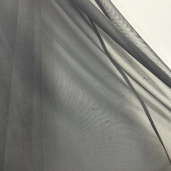 Alex Evenings Black Maxi Dress Womens Size 14W Formal Wedding - Picture 11 of 11